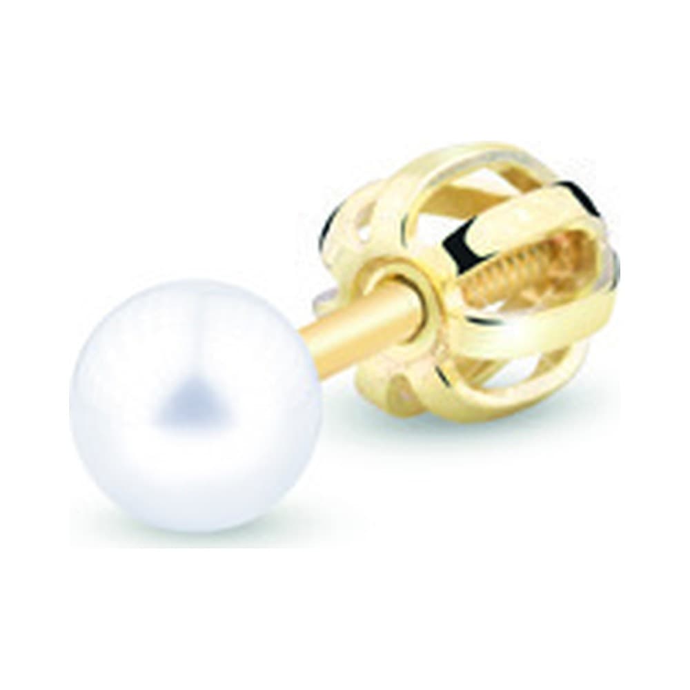 Dámske náušnice Cutie Z3004 — žlté zlato 14K, 1.35 g