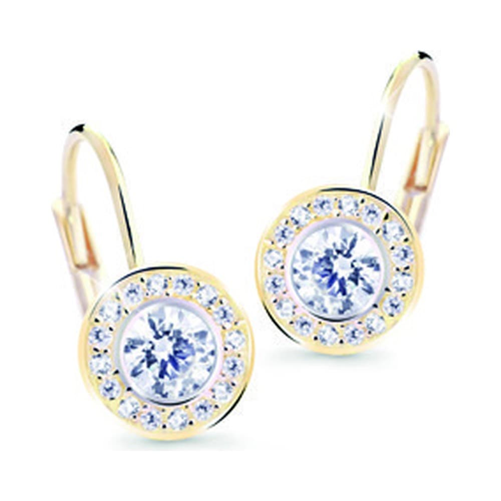 Dámske náušnice Cutie Z8028 — biele zlato 14K, 0.740 ct