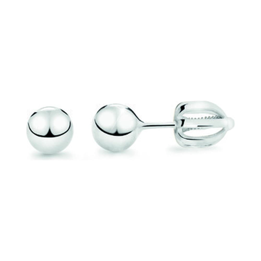 Dámske náušnice Cutie Z5006 — biele zlato 14K, 0.95 g