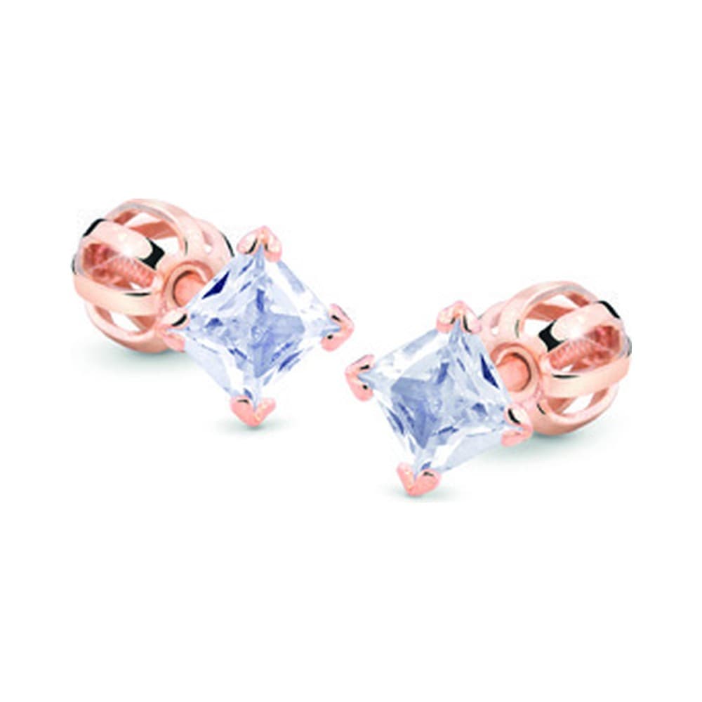 Dámske náušnice Cutie Z5022 — biele zlato 14K, 0.95 g