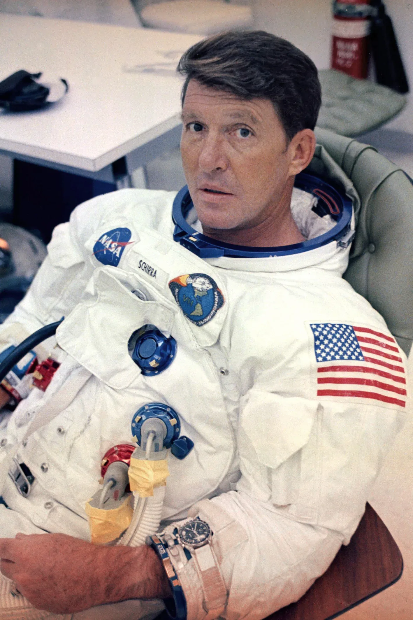 Omega Speedmaster na skafandri astronauta